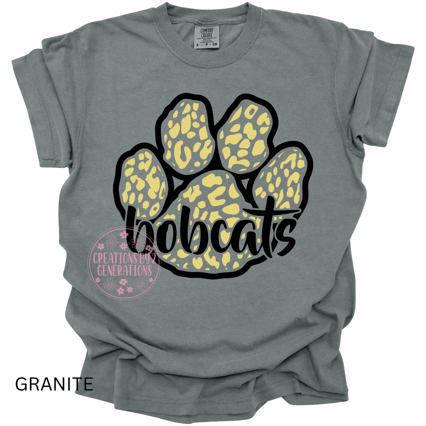 BOBCATS PAW (PRINT ONLY)