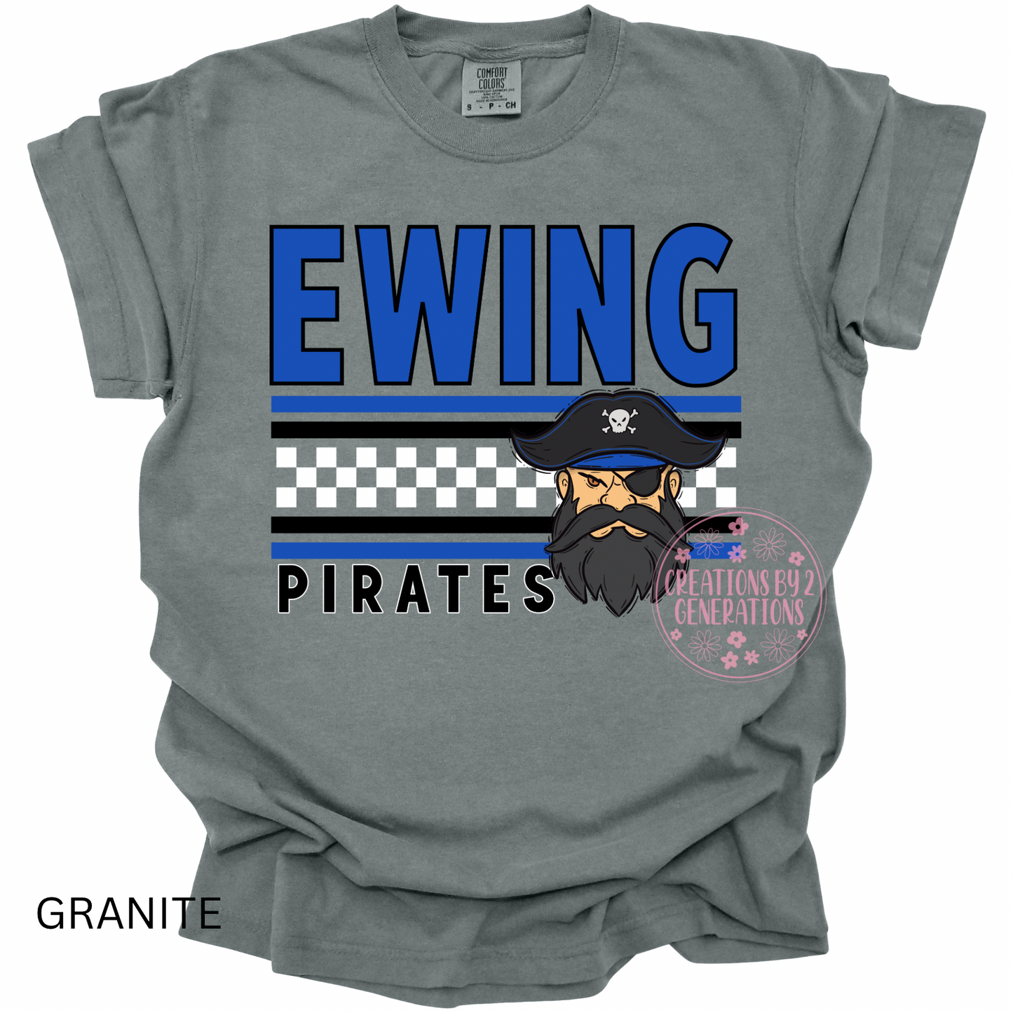 EWING PIRATES CHECKERED YOUTH PRINT