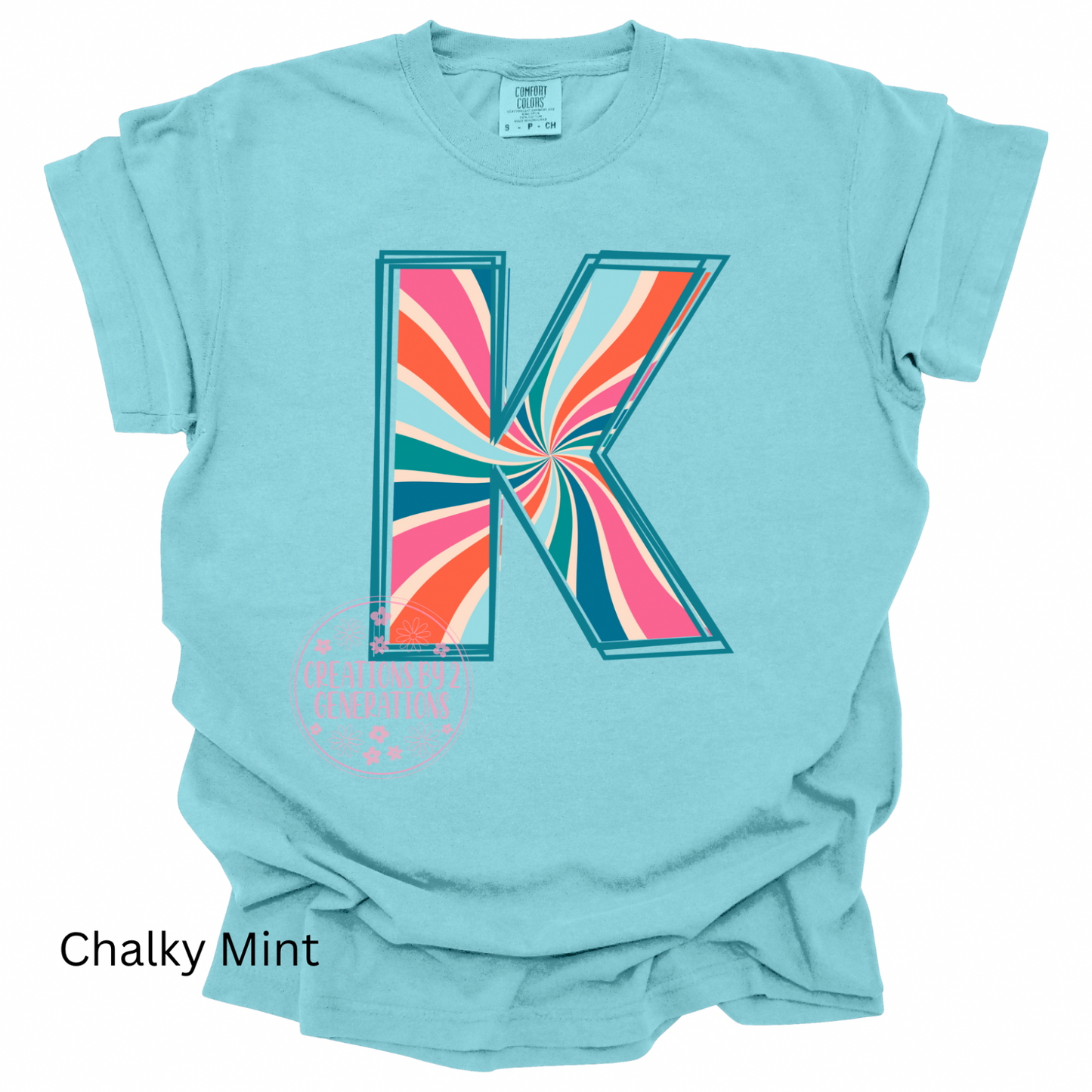K COLORFUL SPIRAL ADULT PRINT