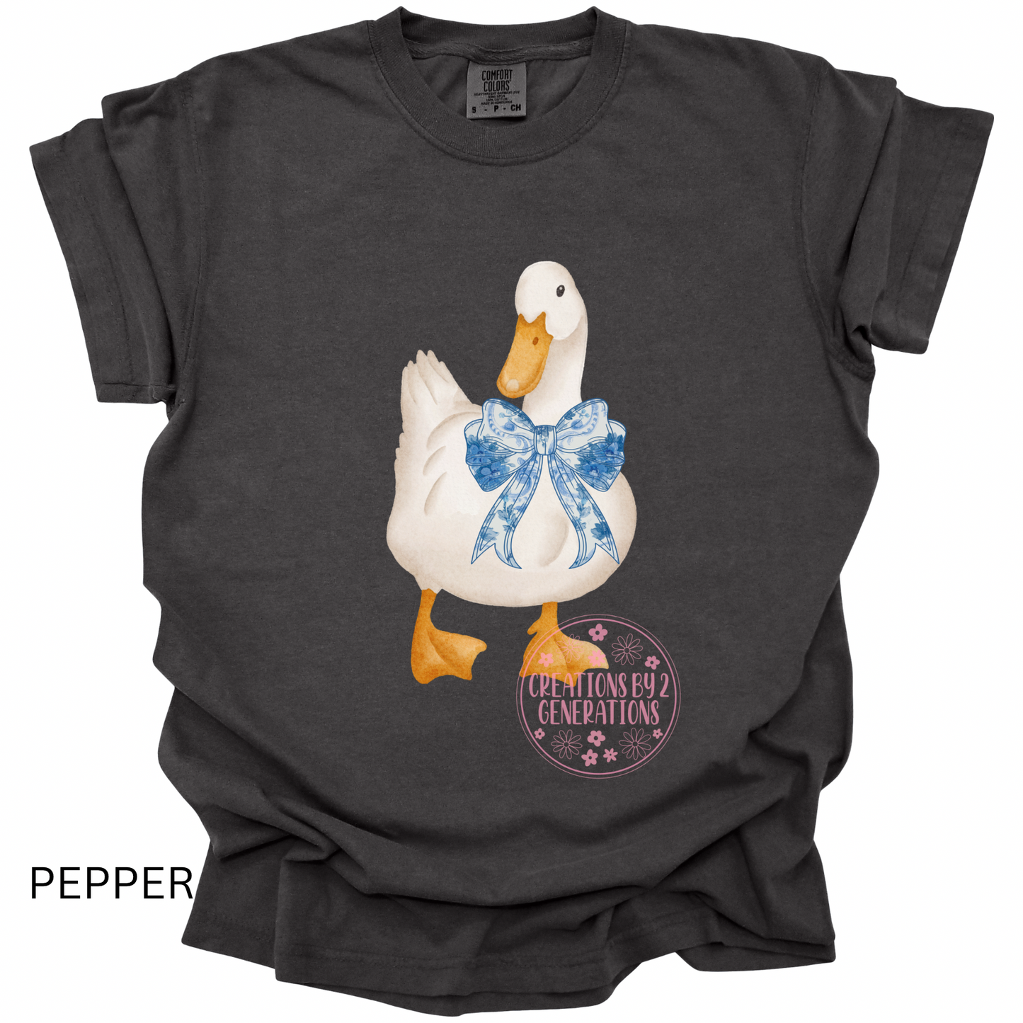 GOOSE WITH BOW (PRINT ONLY)