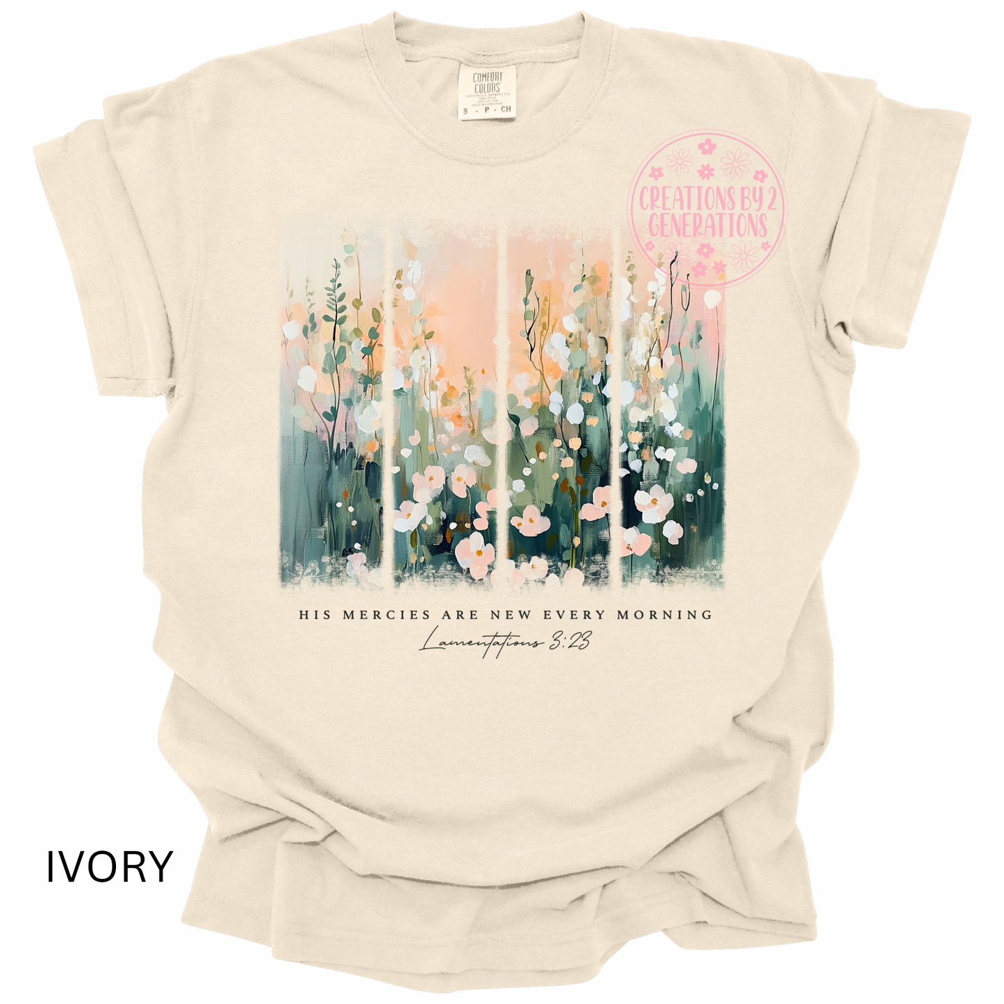 HIS MERCIES ARE NEW EVERY MORNING (PRINT ONLY)