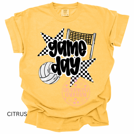 GAME DAY VOLLEYBALL PRINT