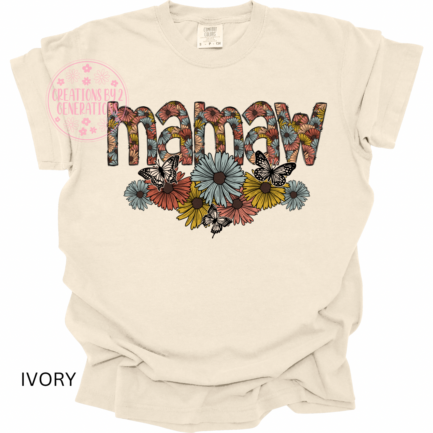 MAMAW FLORAL (PRINT ONLY)