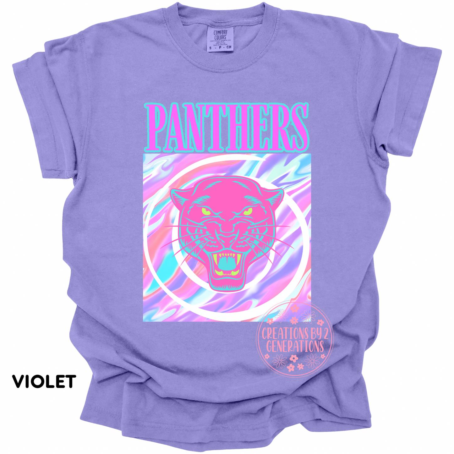 PANTHERS NEON PRINT
