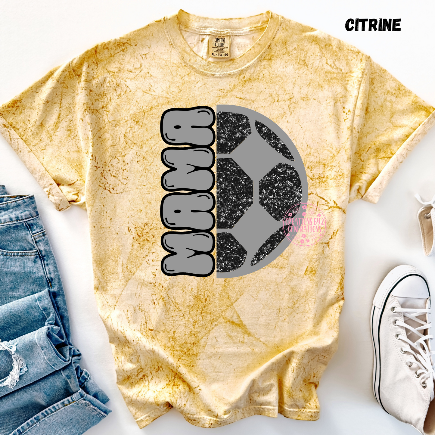 MAMA SOCCER PRINT