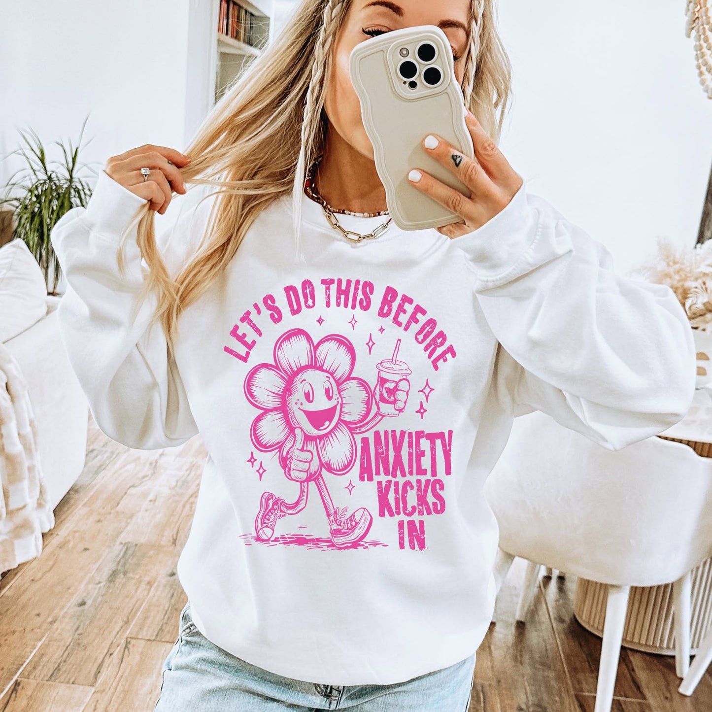 LET’S DO THIS BEFORE ANXIETY KICKS IN - PINK PRINT