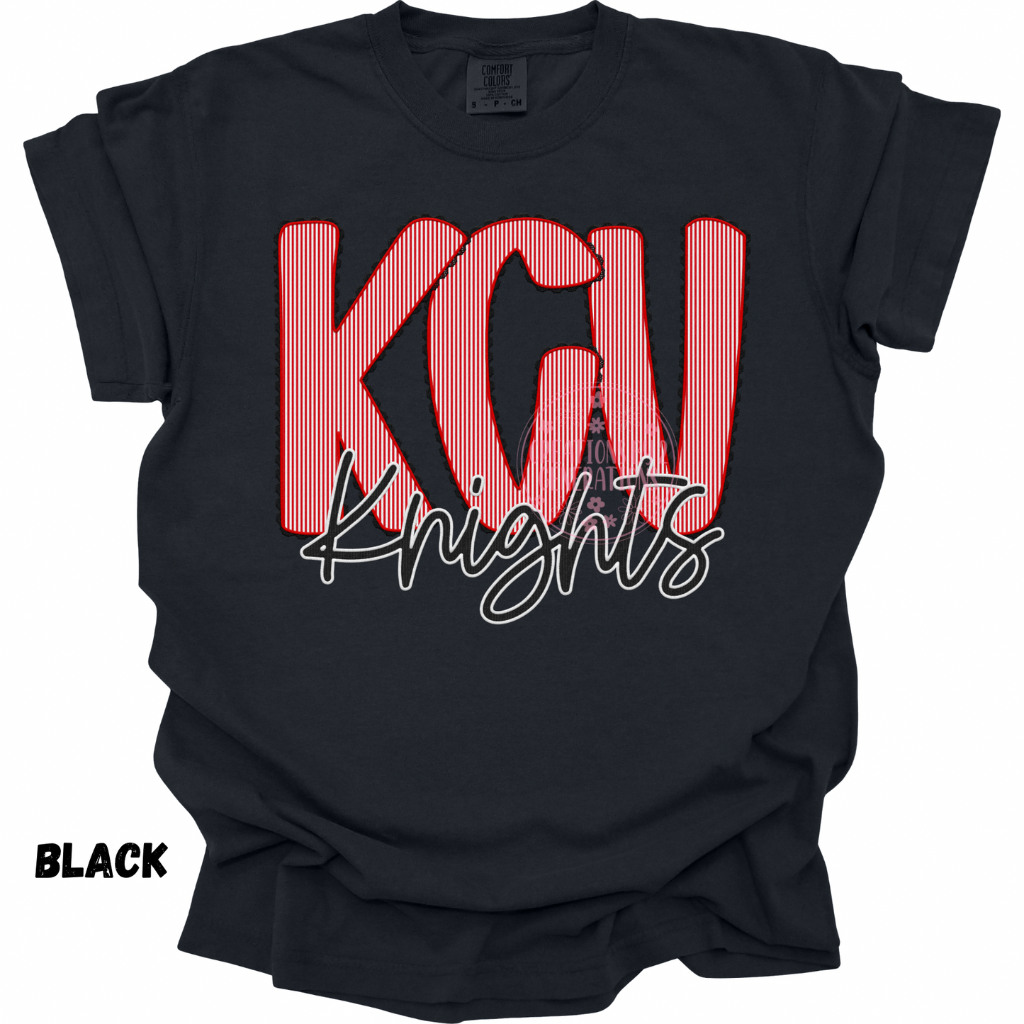 KCU KNIGHTS FAUX EMBROIDERY PREORDER
