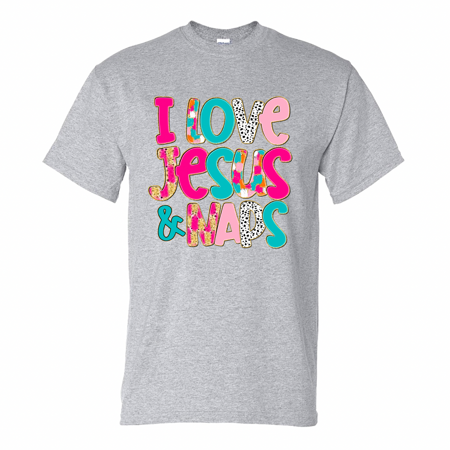 I LOVE JESUS AND NAPS PRINT