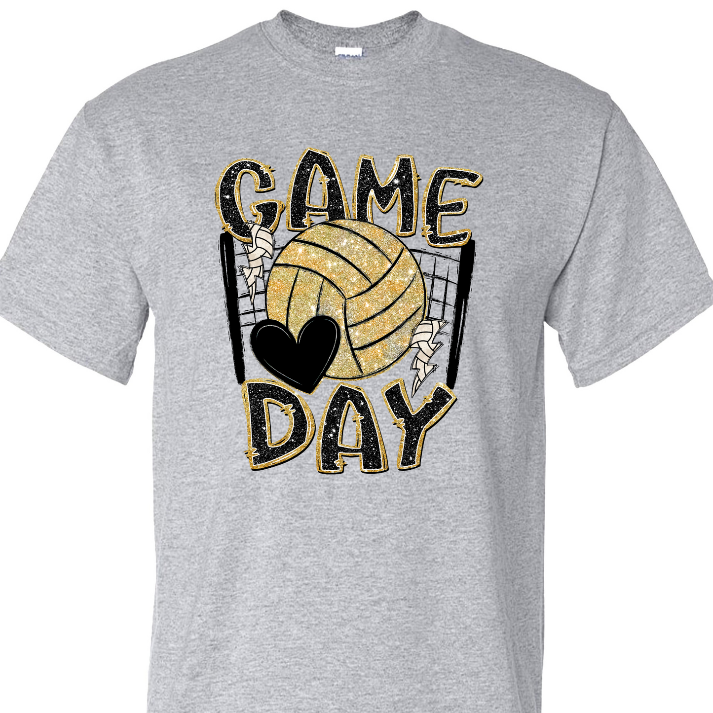 GAME DAY GOLD VOLLEYBALL (PRINT ONLY)