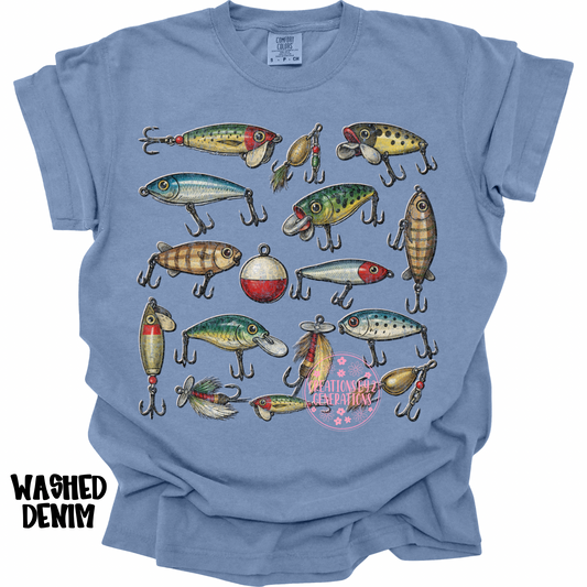 FISHING BAIT COLLAGE PREORDER (YOUTH)