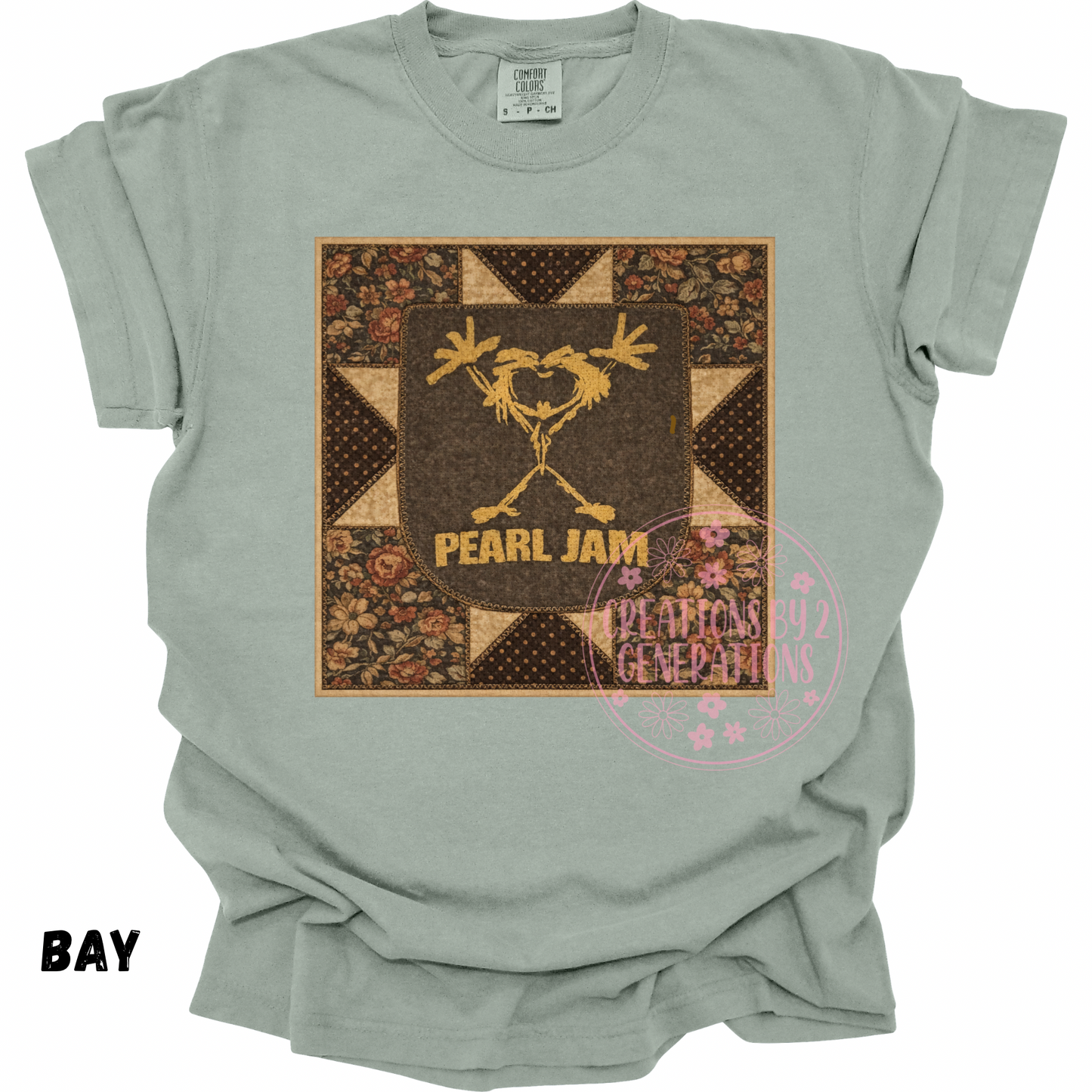 PE@RL J@M QUILT SQUARE