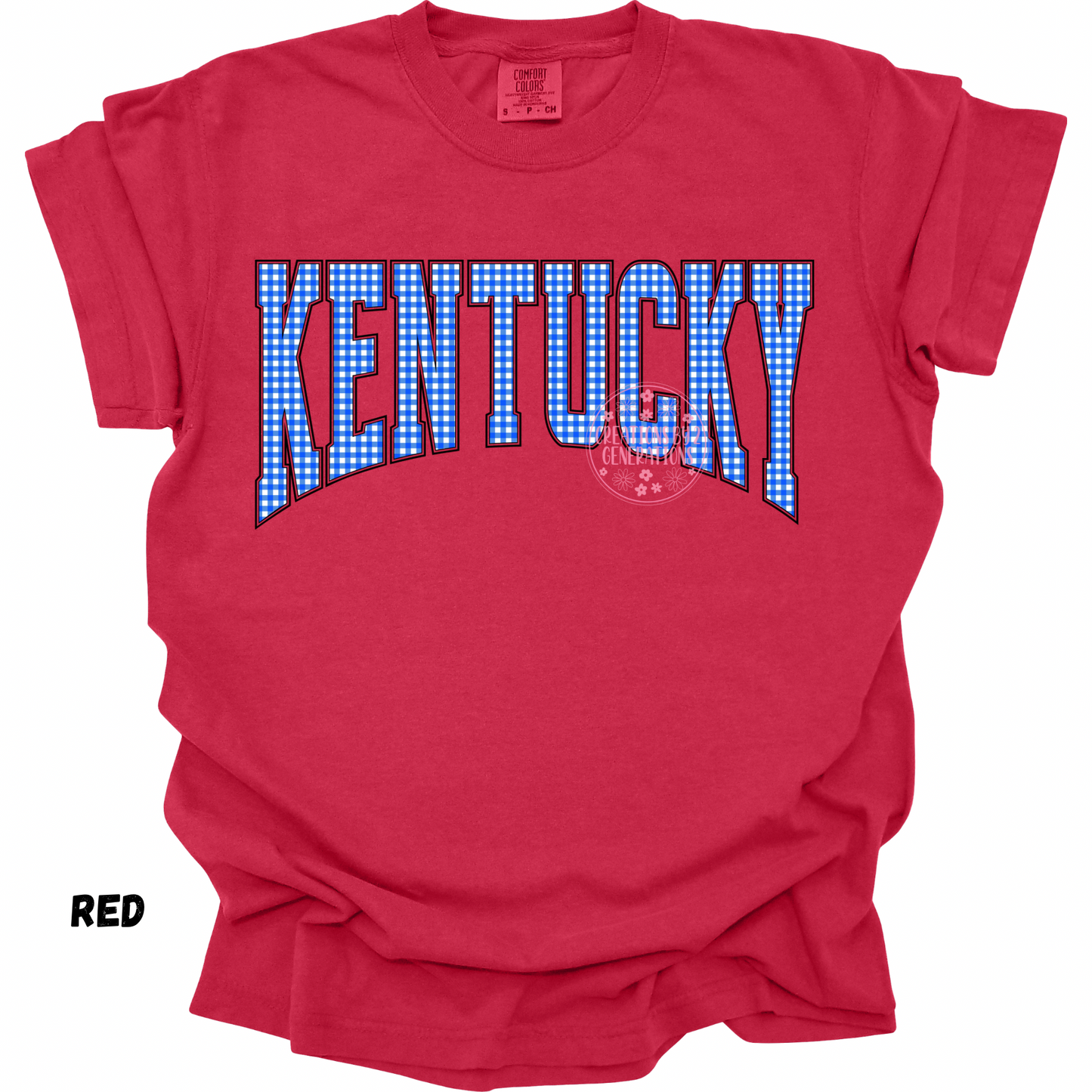 KENTUCKY BLUE & WHITE CHECKERED PREORDER