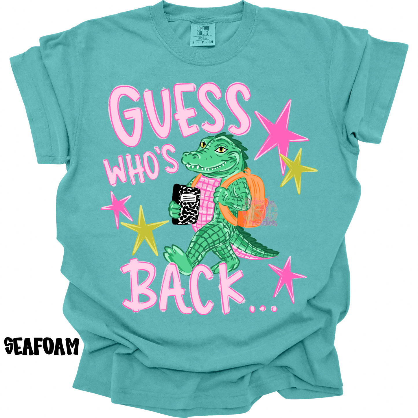 GUESS WHO’S BACK (FRONT) BACK AGAIN! (BACK) PINK/GREEN PREORDER (YOUTH)