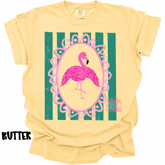 FLAMINGO WITH STRIPES PREORDER
