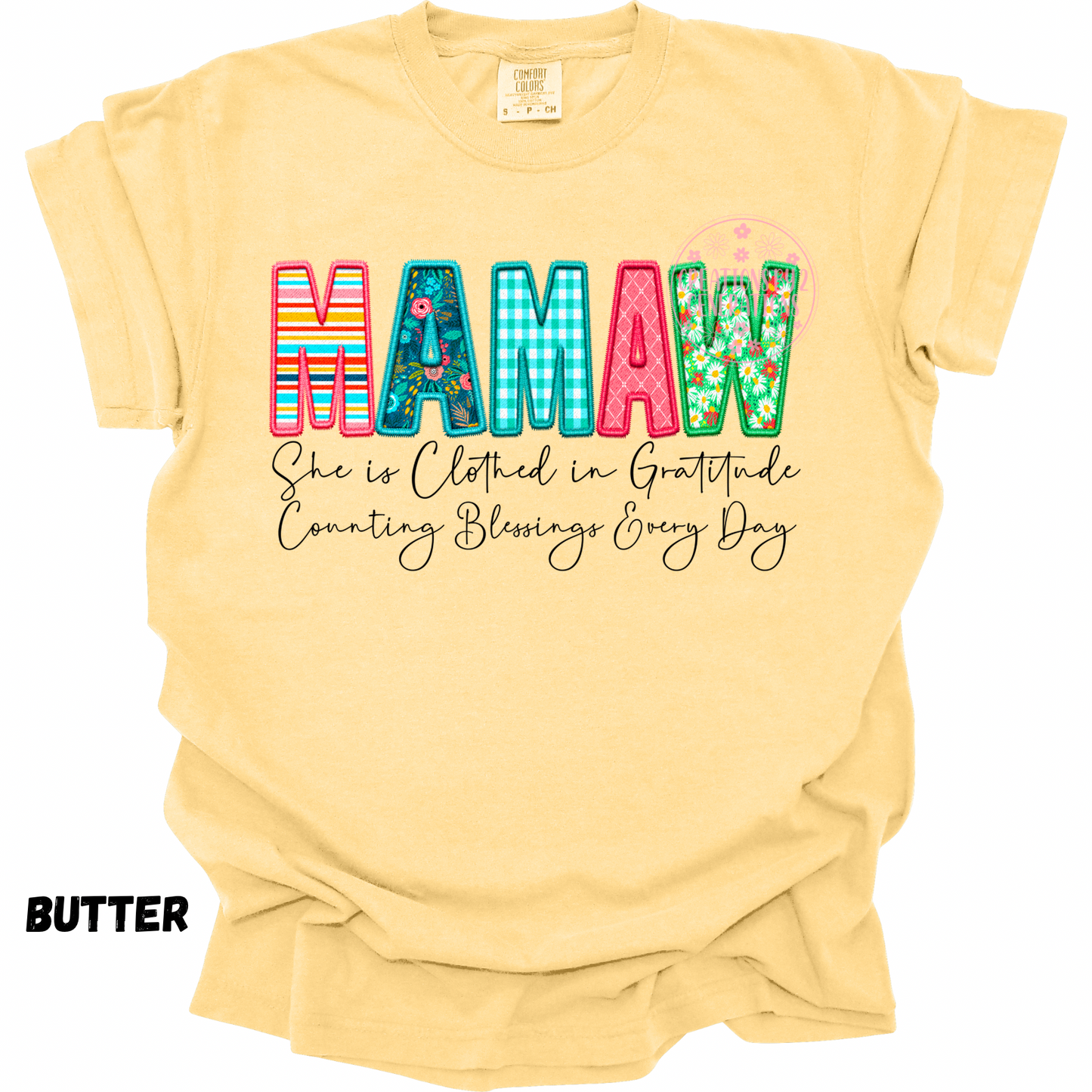 MAMAW SHE IS CLOTHED IN GRATITUDE PREORDER