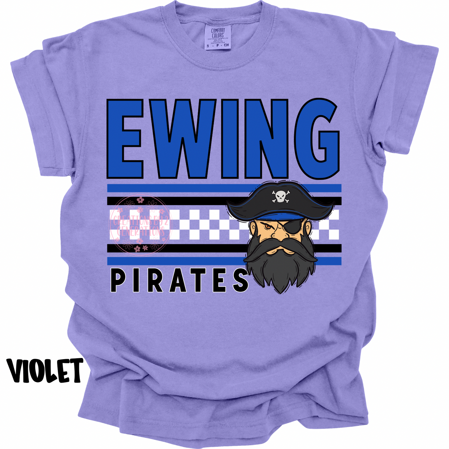EWING PIRATES WITH WHITE CHECKERED PREORDER