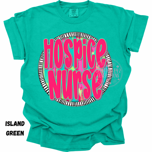 HOSPICE NURSE NEON CIRCLE PREORDER