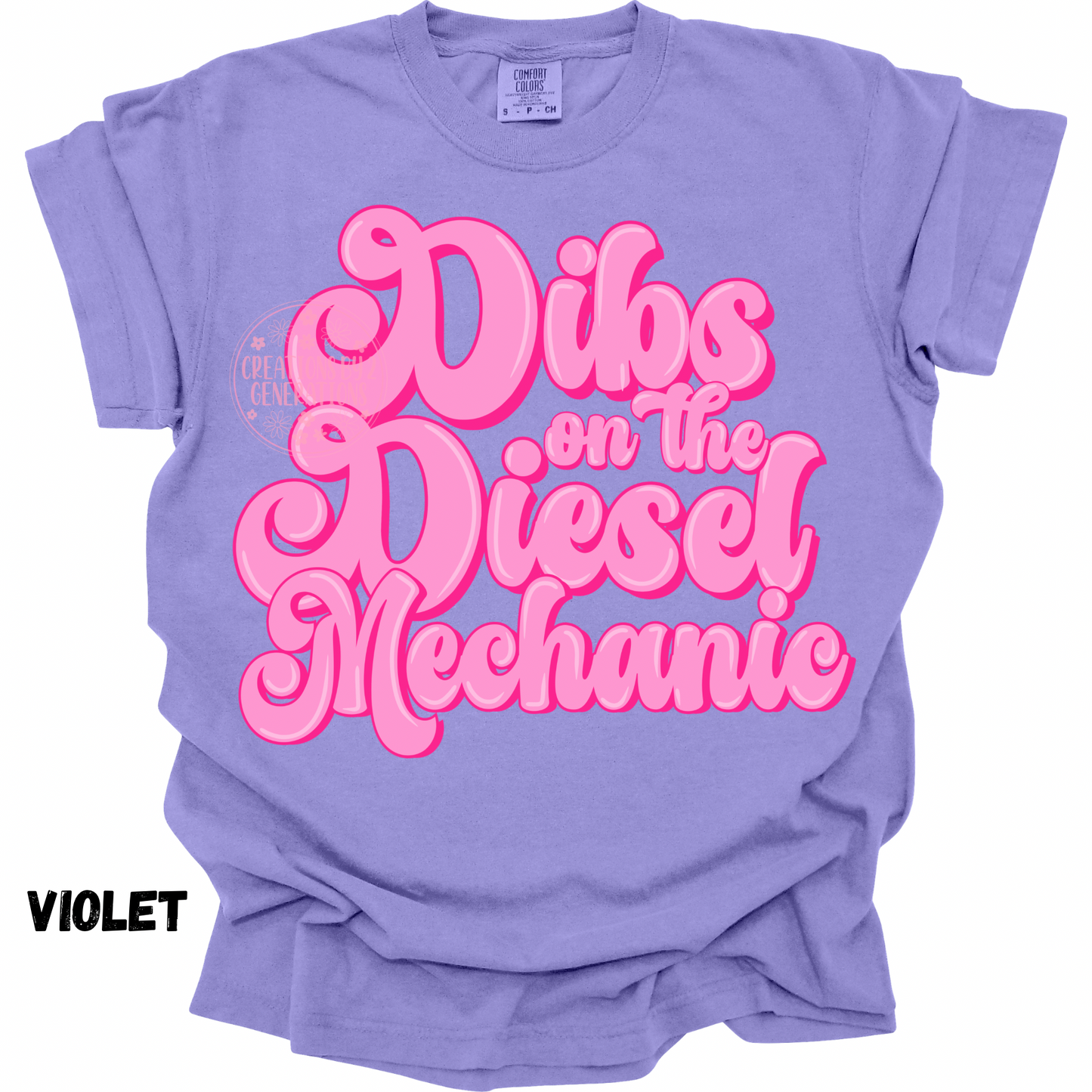 DIBS ON THE DIESEL MECHANIC PREORDER