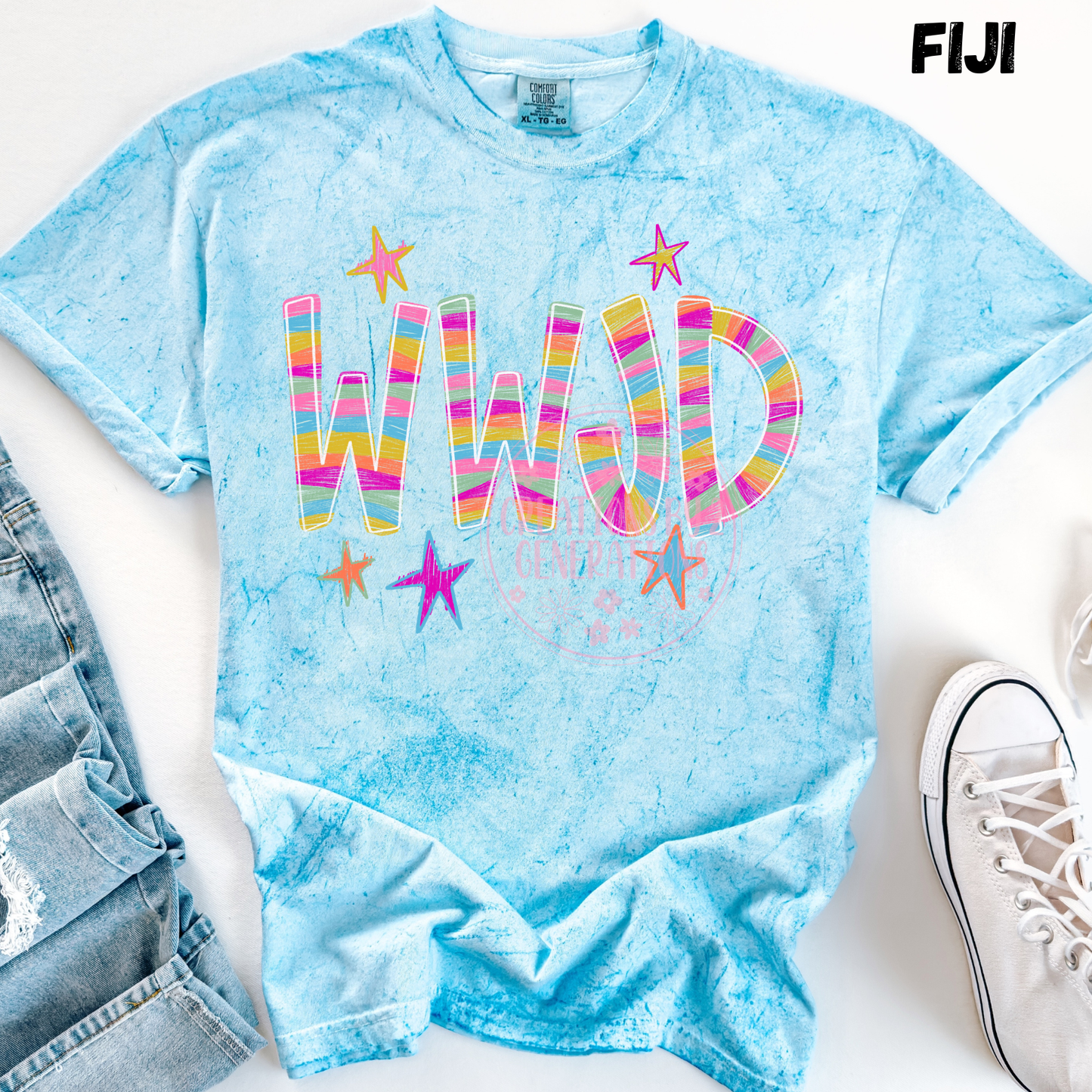 WWJD COLORFUL STRIPES PREORDER