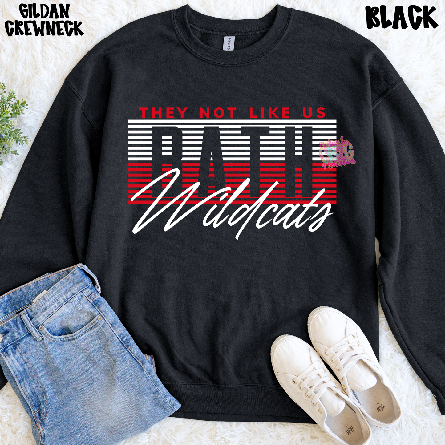 THEY NOT LIKE US BATH WILDCATS SWEATSHIRT PREORDER