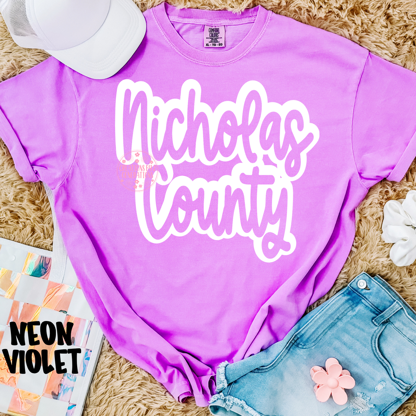NICHOLAS COUNTY WHITE OUTLINE PREORDER