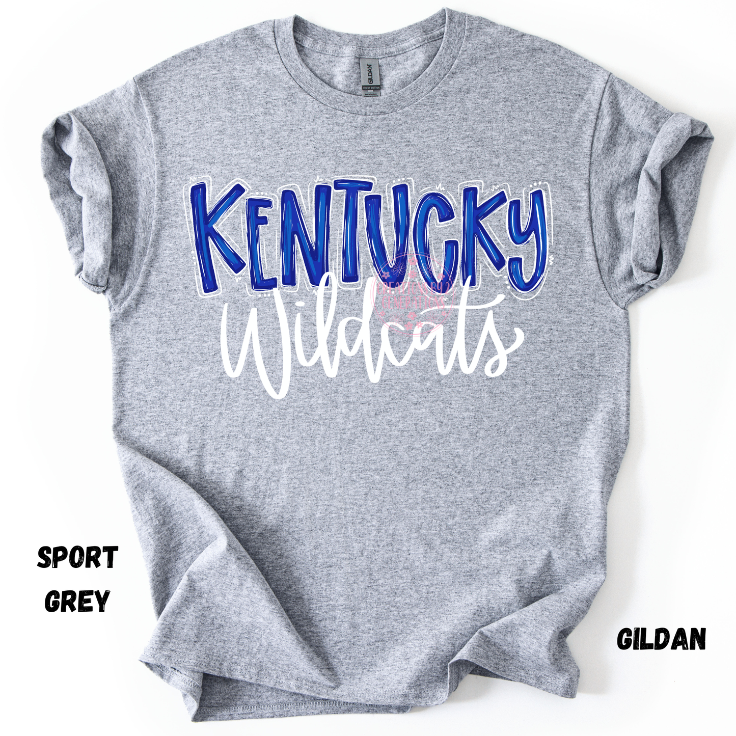 KENTUCKY WILDCATS SKETCH PREORDER GILDAN SS