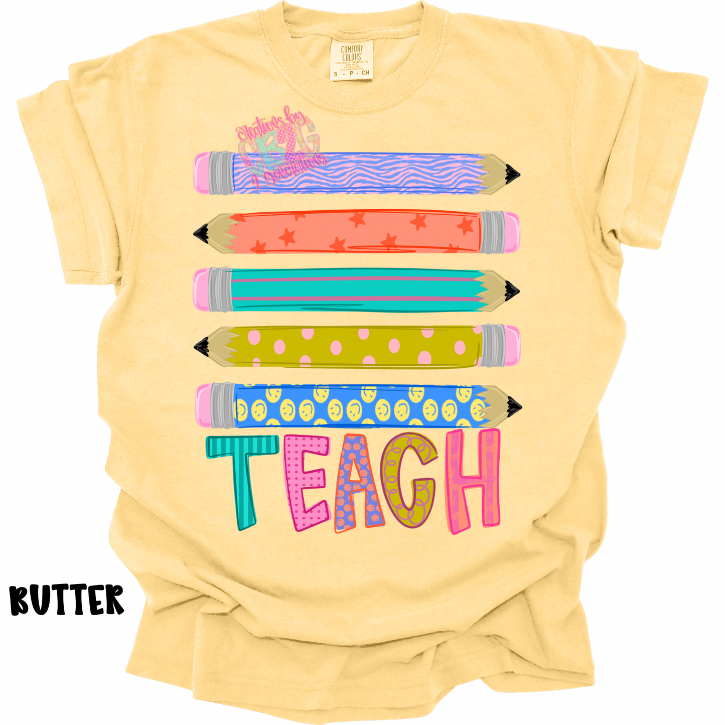 TEACH COLORFUL WITH PENCILS PREORDER