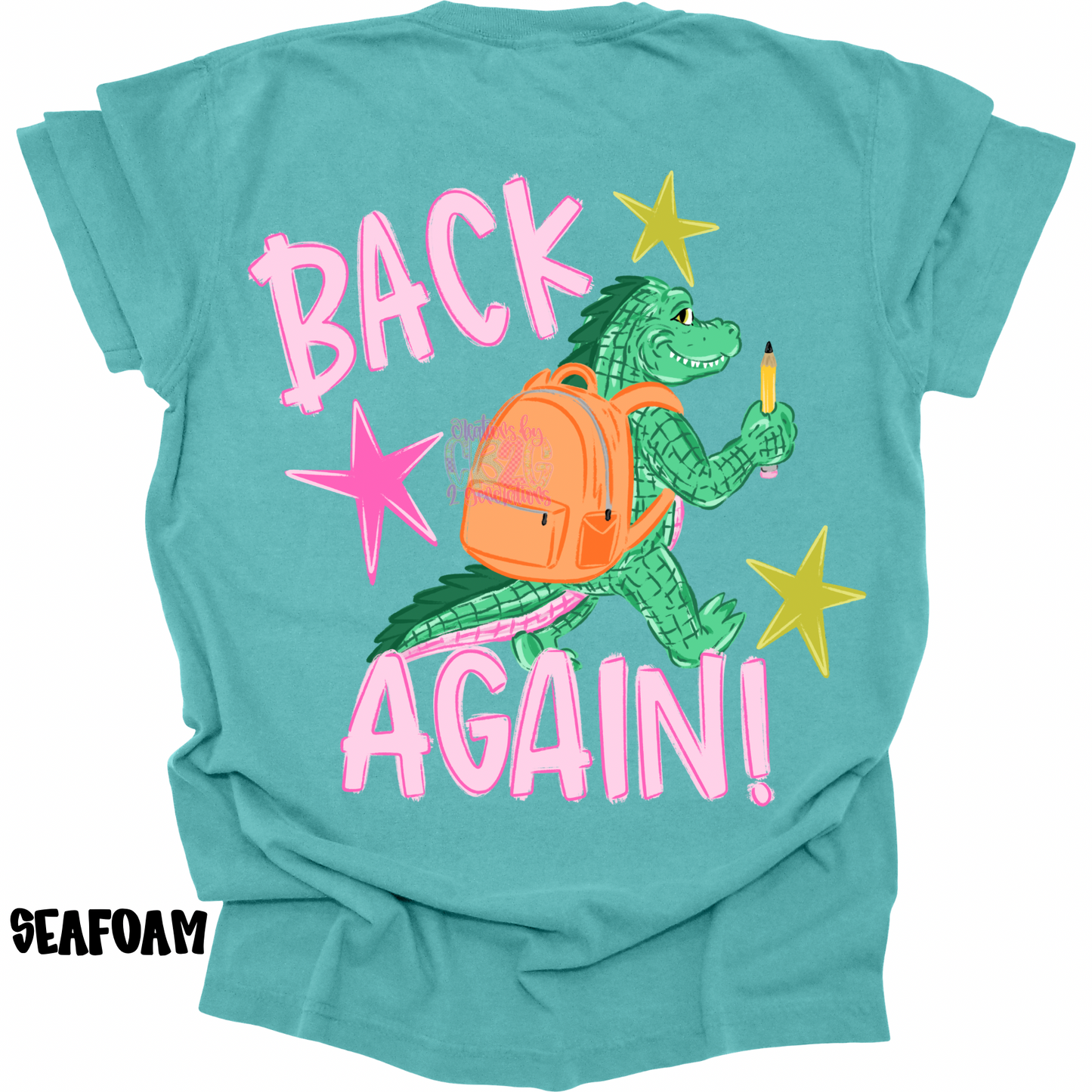GUESS WHO’S BACK (FRONT) BACK AGAIN! (BACK) PINK/GREEN PREORDER (YOUTH)