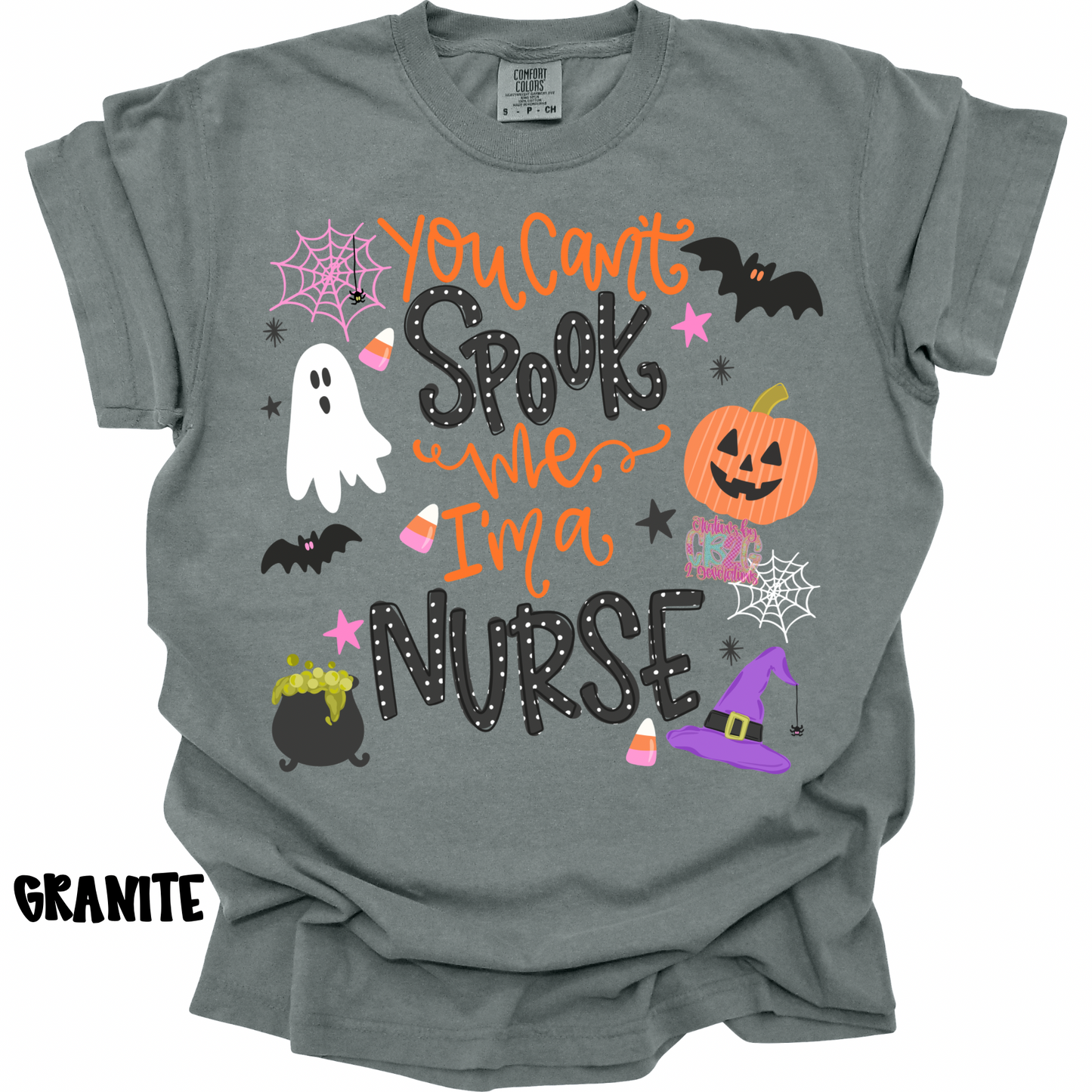 YOU CAN’T SPOOK ME I’M A NURSE PREORDER