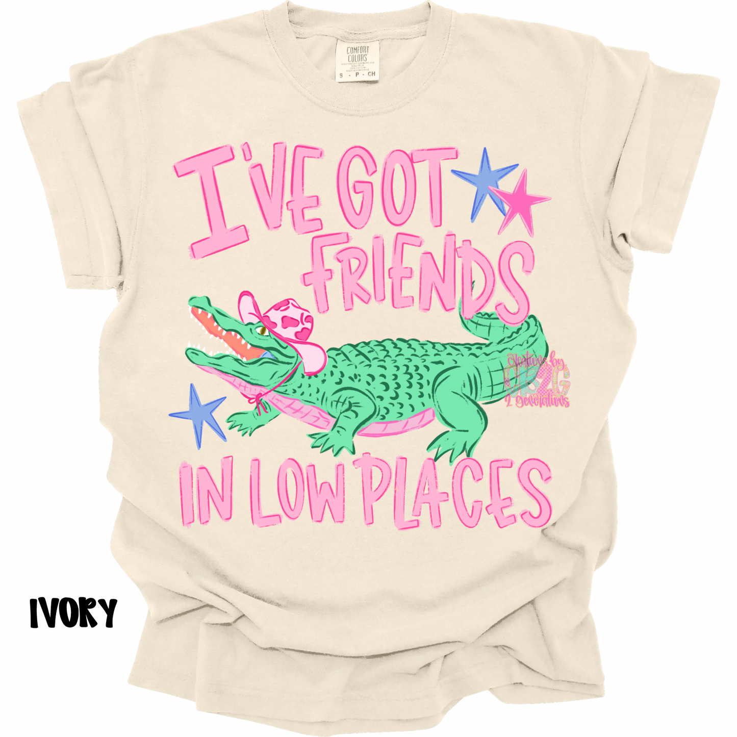 I’VE GOT FRIENDS IN LOW PLACES ALLIGATOR PREORDER