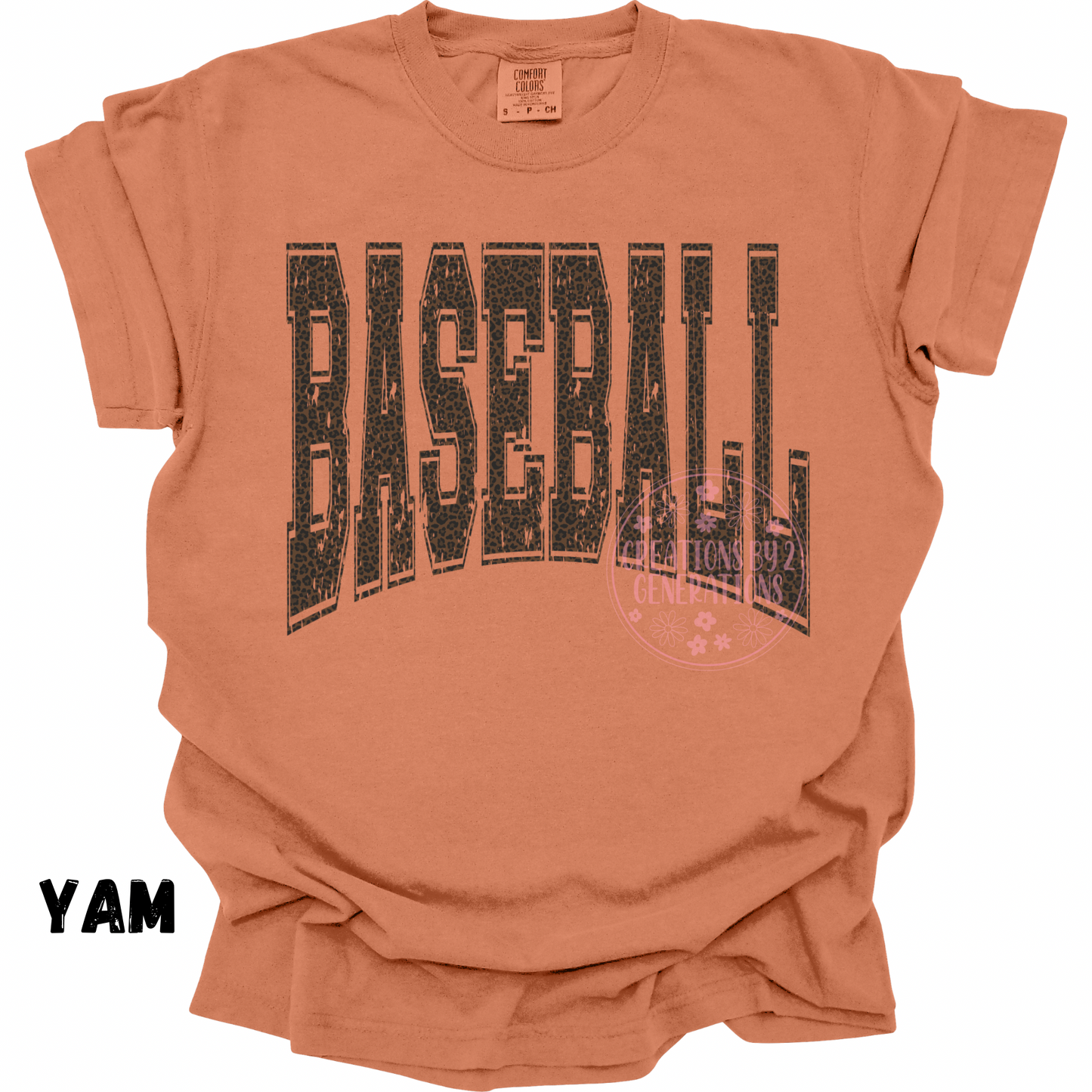 BASEBALL DISTRESSED LEOPARD PREORDER