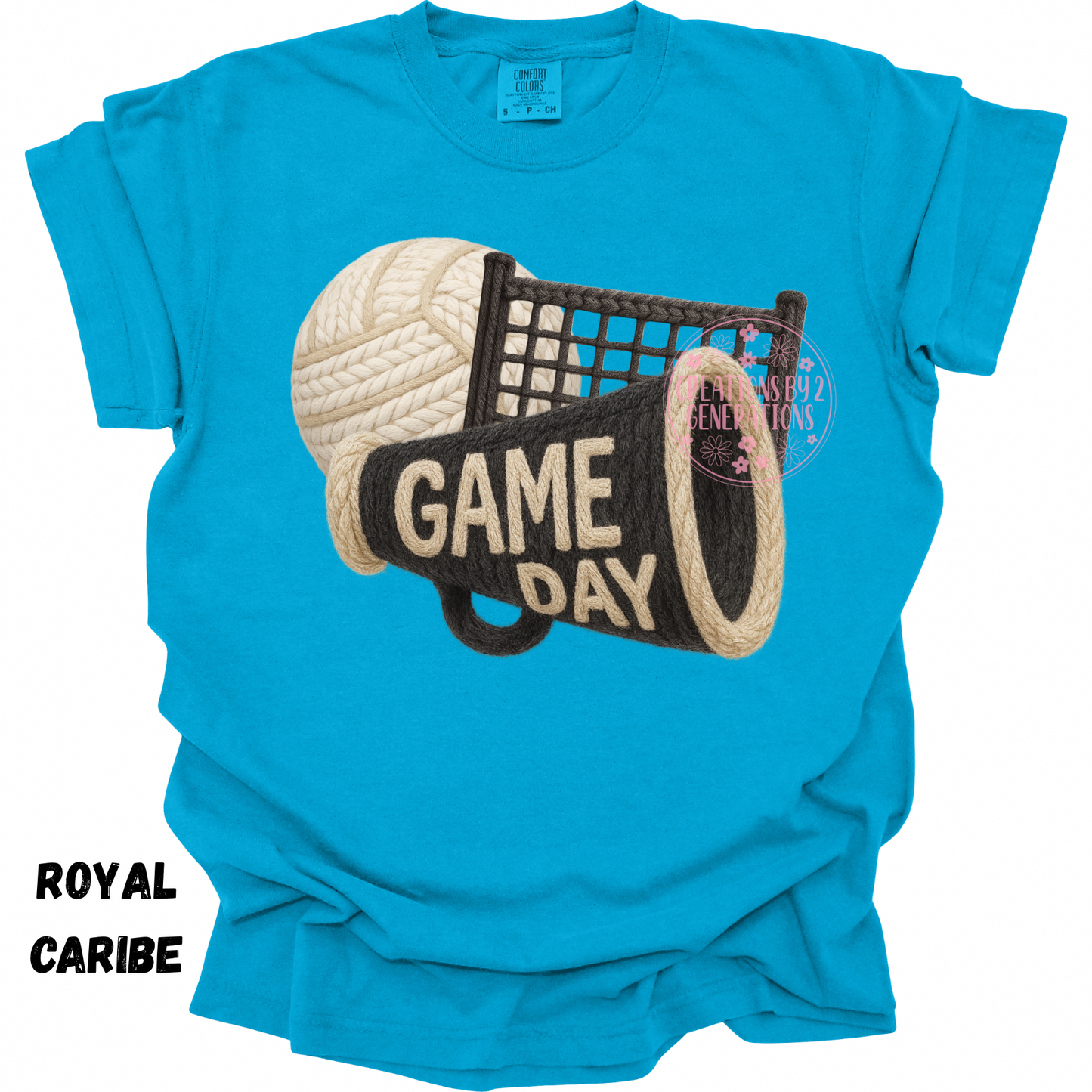 GAME DAY VOLLEYBALL FAUX YARN PREORDER