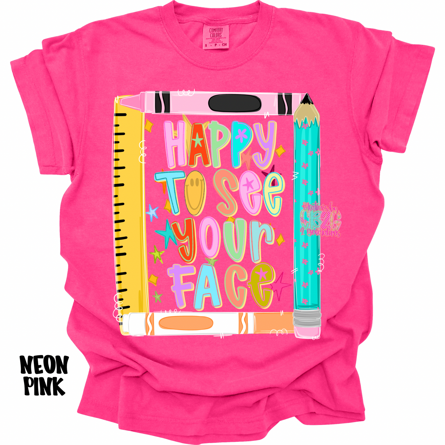 HAPPY TO SEE YOUR FACE SCHOOL SUPPLIES PERORDER
