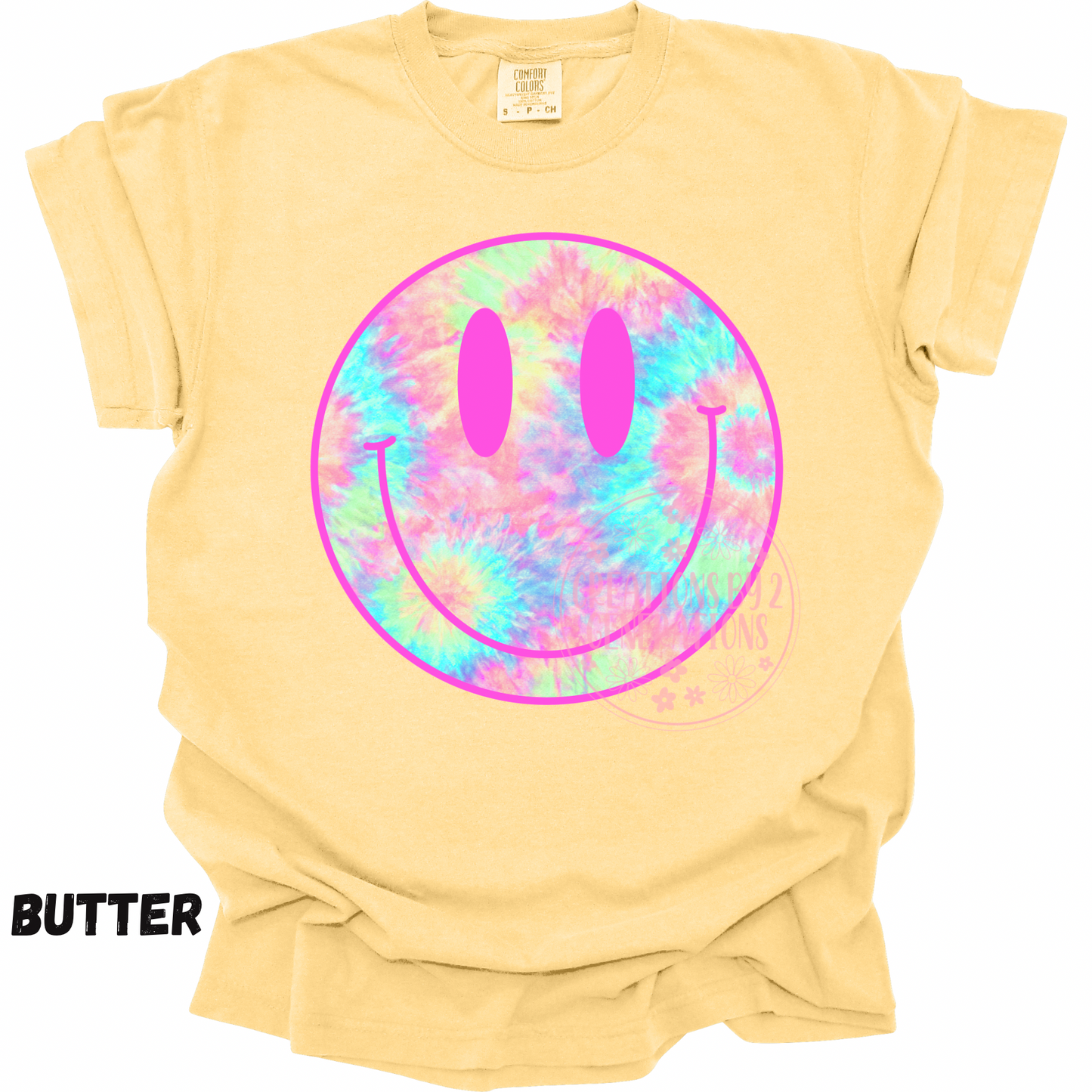 TIE DYE SMILEY FACE PREORDER