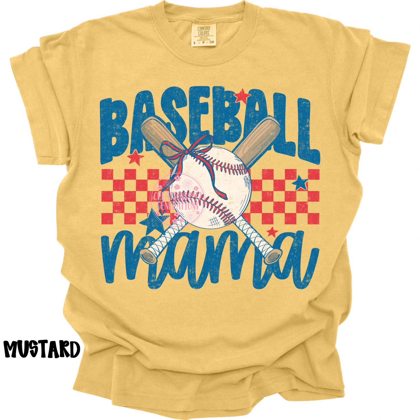 BASEBALL MAMA BLUE/RED PREORDER
