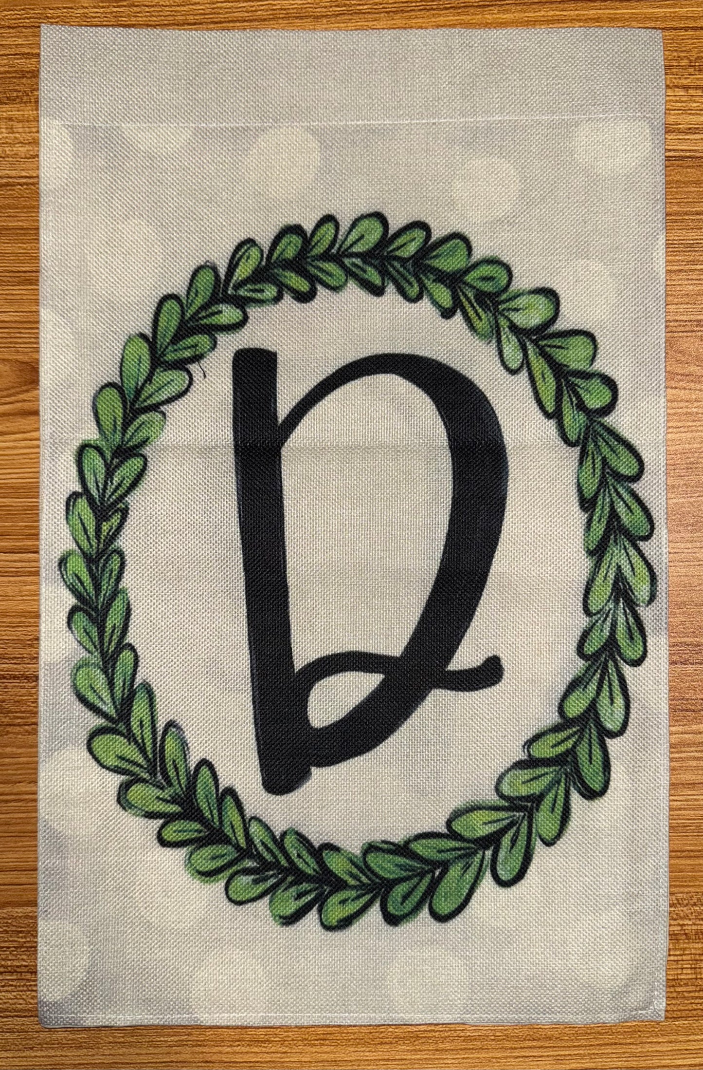 D GREENERY WREATH FLAG