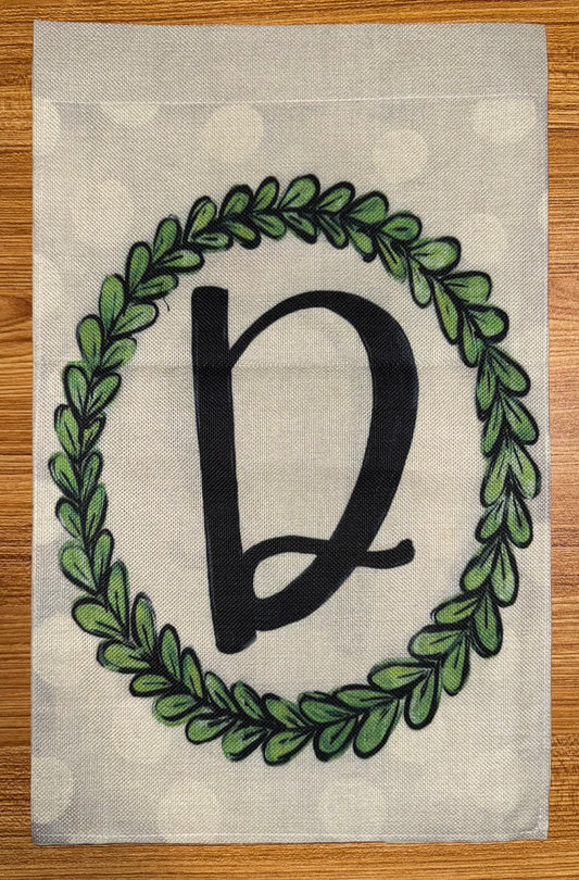 D GREENERY WREATH FLAG