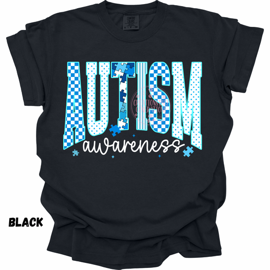 AUTISM AWARENESS BLUE & WHITE PREORDER