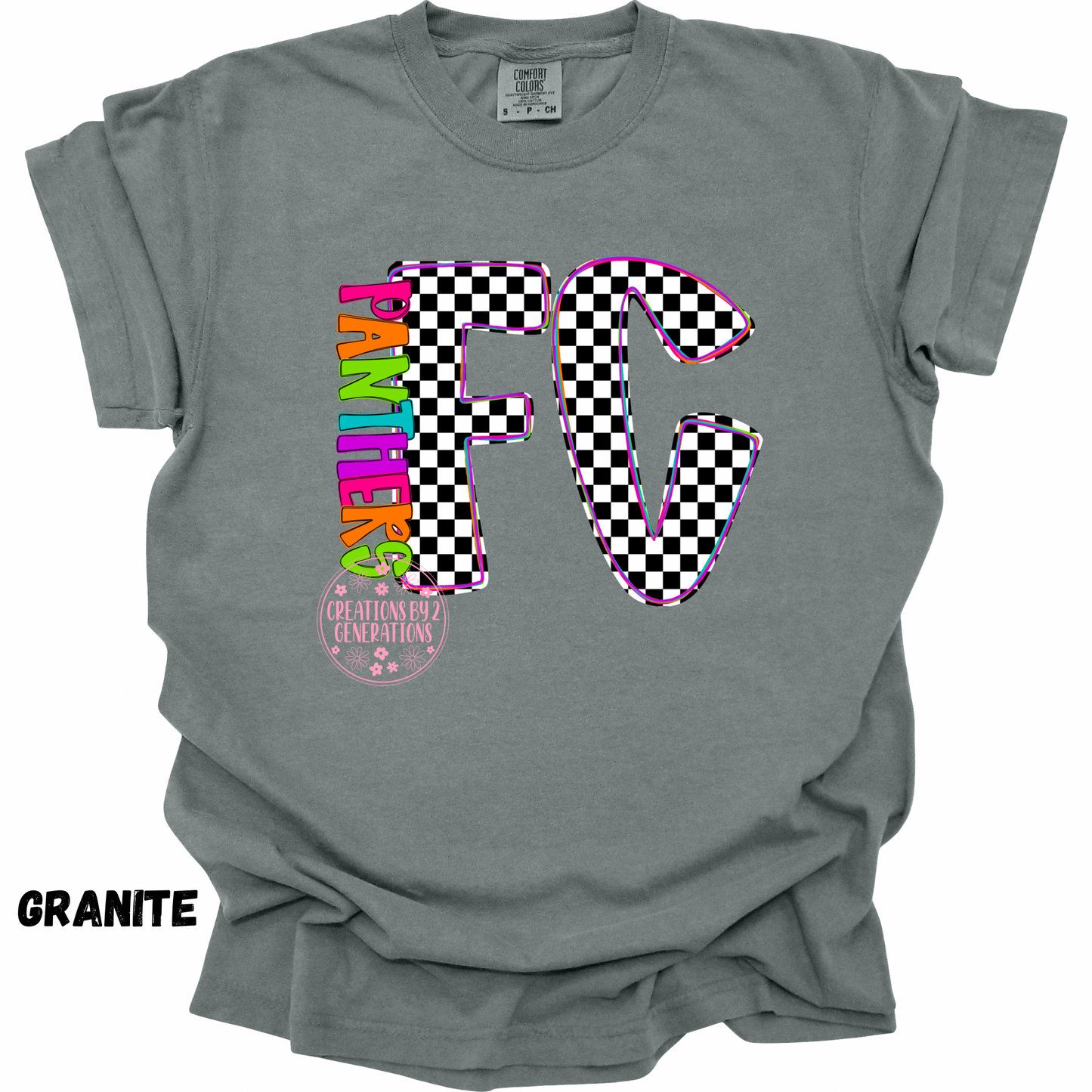 FC PANTHERS COLORFUL & CHECKERED