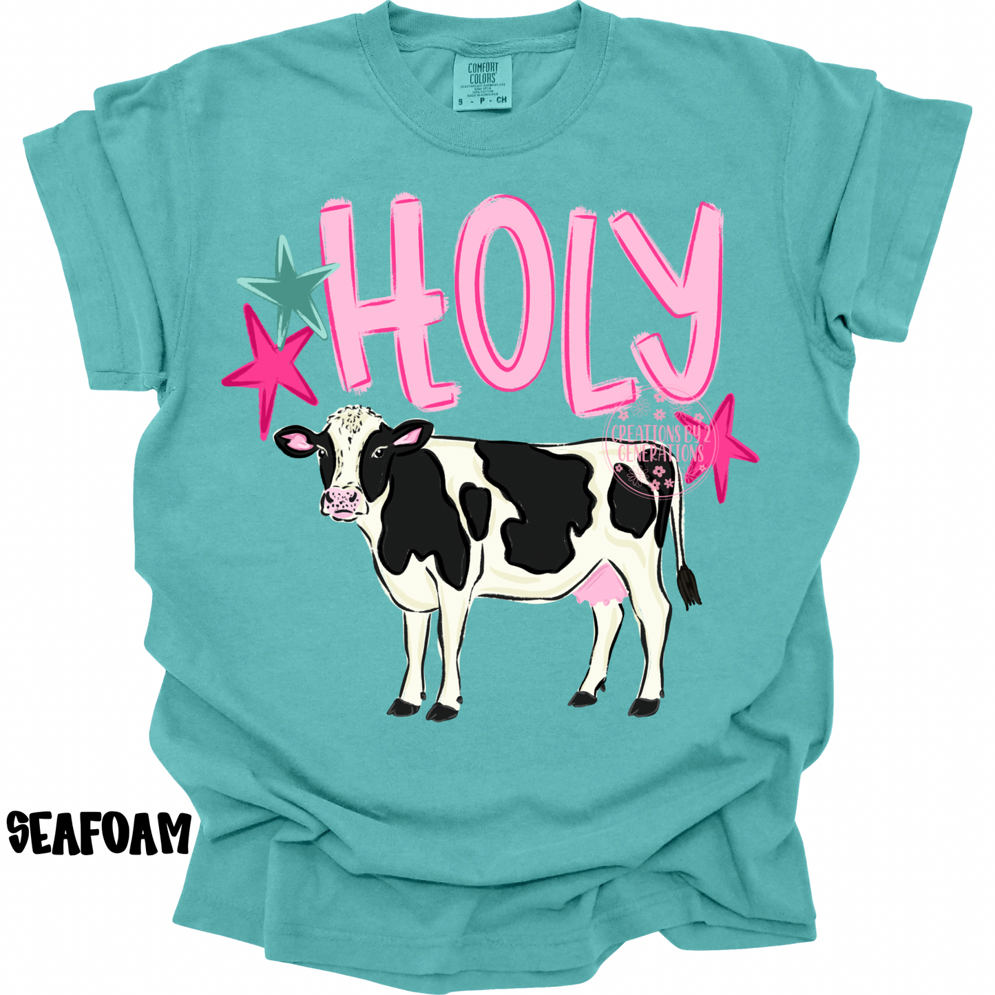 HOLY COW BLACK/WHITE WITH STARS PREORDER