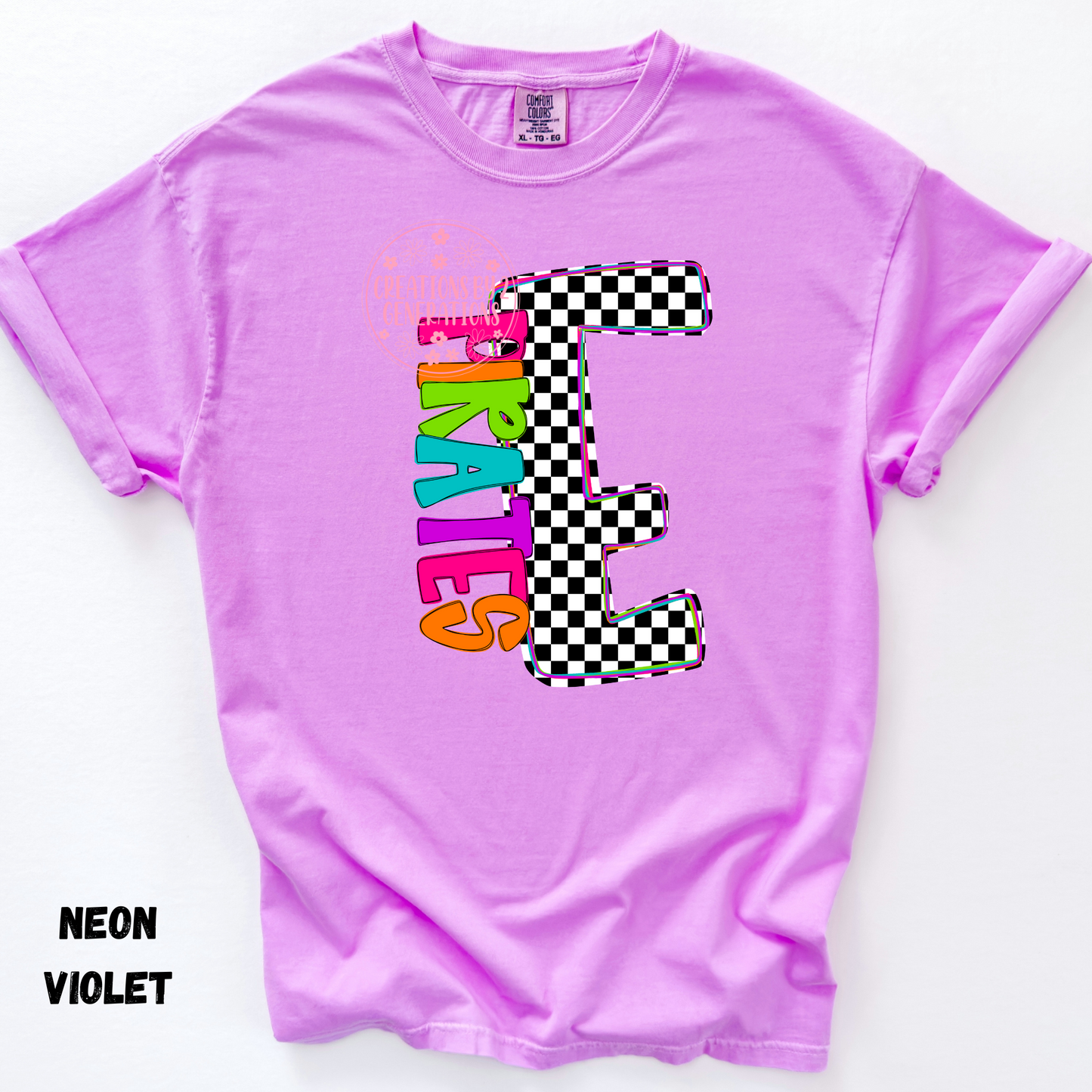E PIRATES COLORFUL & CHECKERED