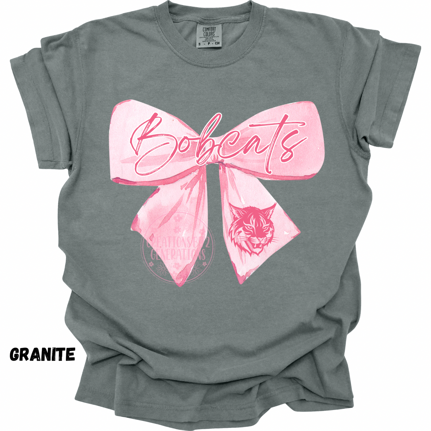 PINK BOBCAT BOW PREORDER