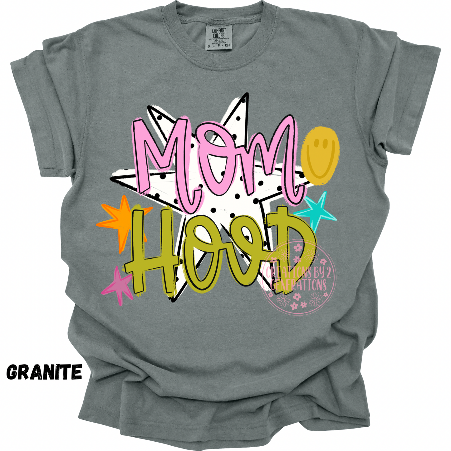 MOM HOOD WITH WHITE STAR PREORDER