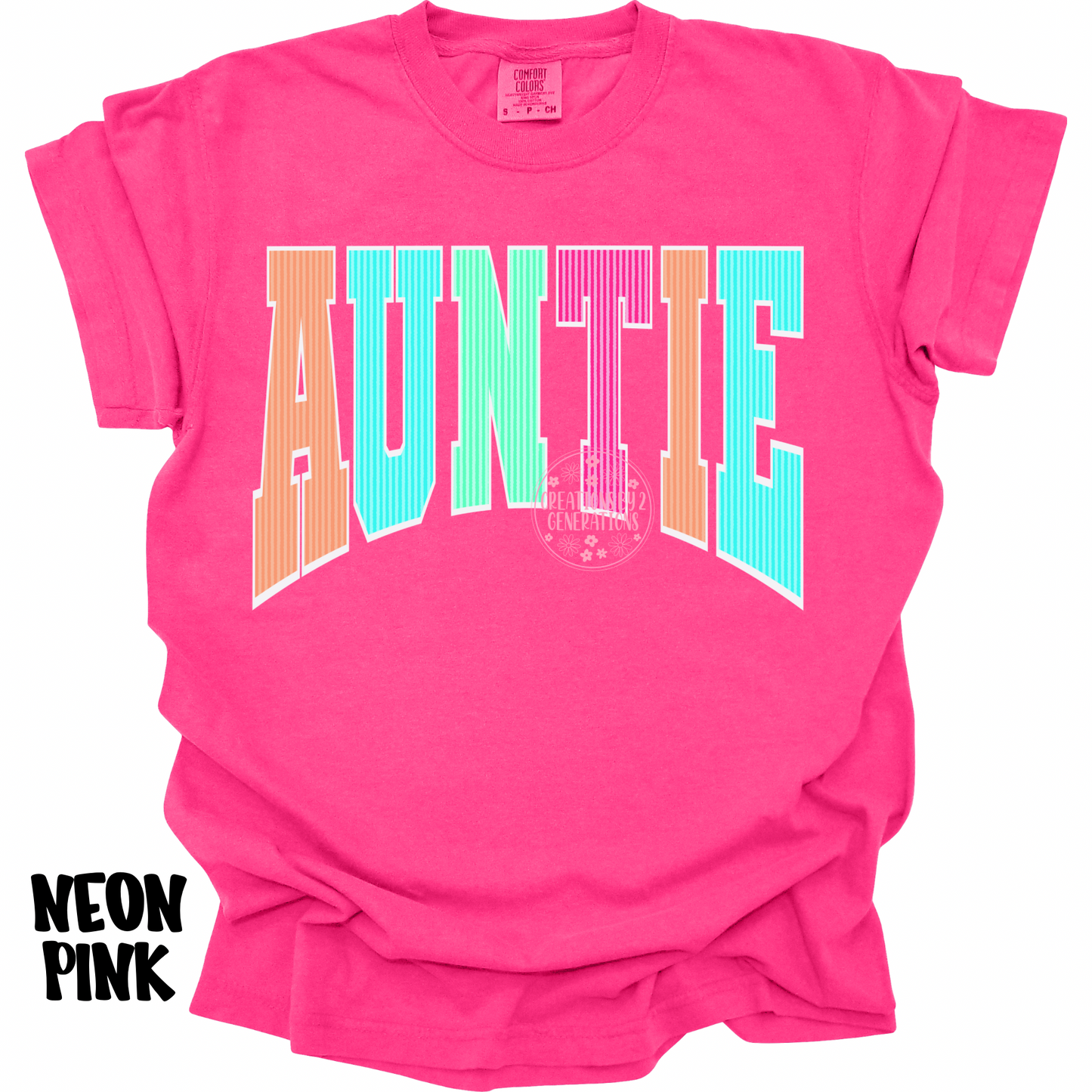AUNTIE MULTICOLORED VARSITY PREORDER
