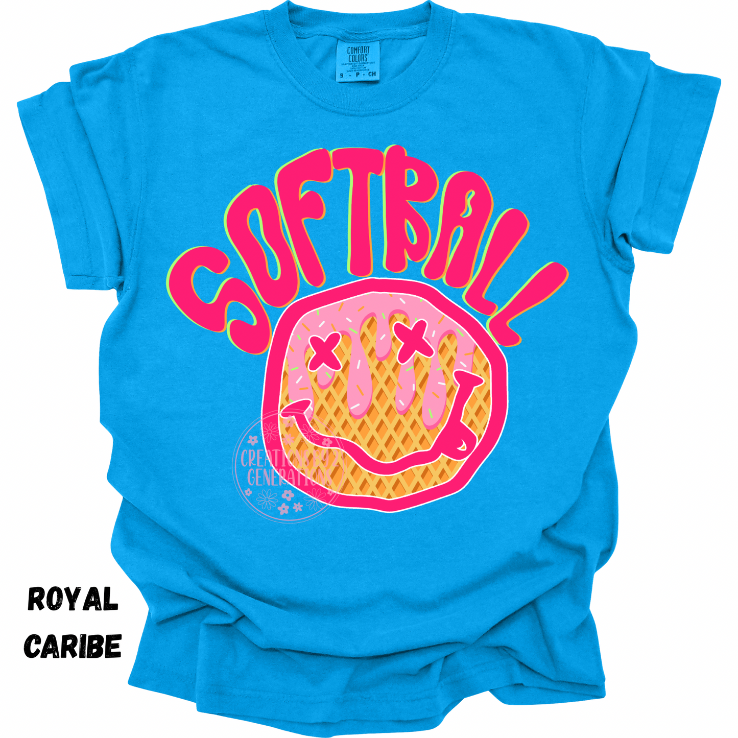SOFTBALL DRIP WITH FACE PREORDER