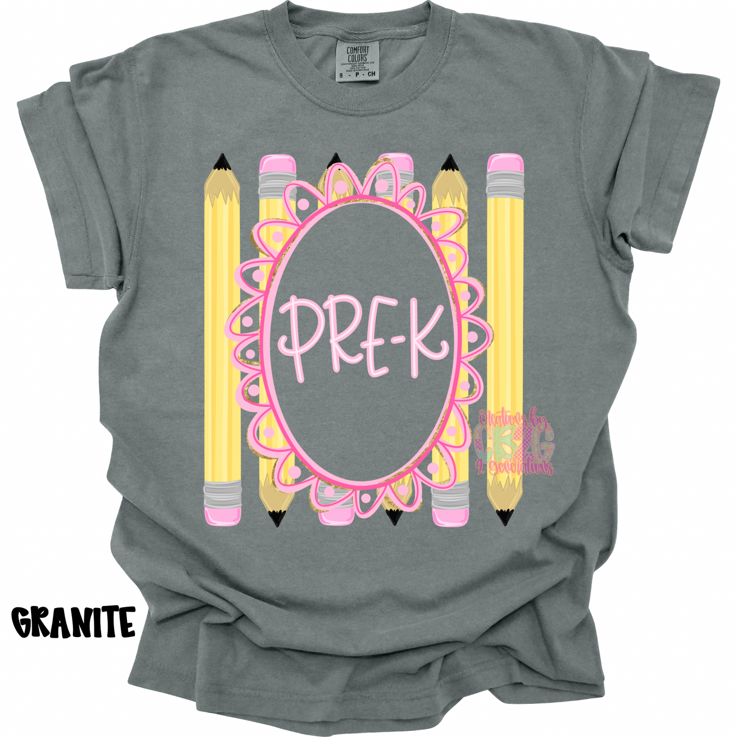 PRE-K WITH FRAME & PENCILS PREORDER (YOUTH)