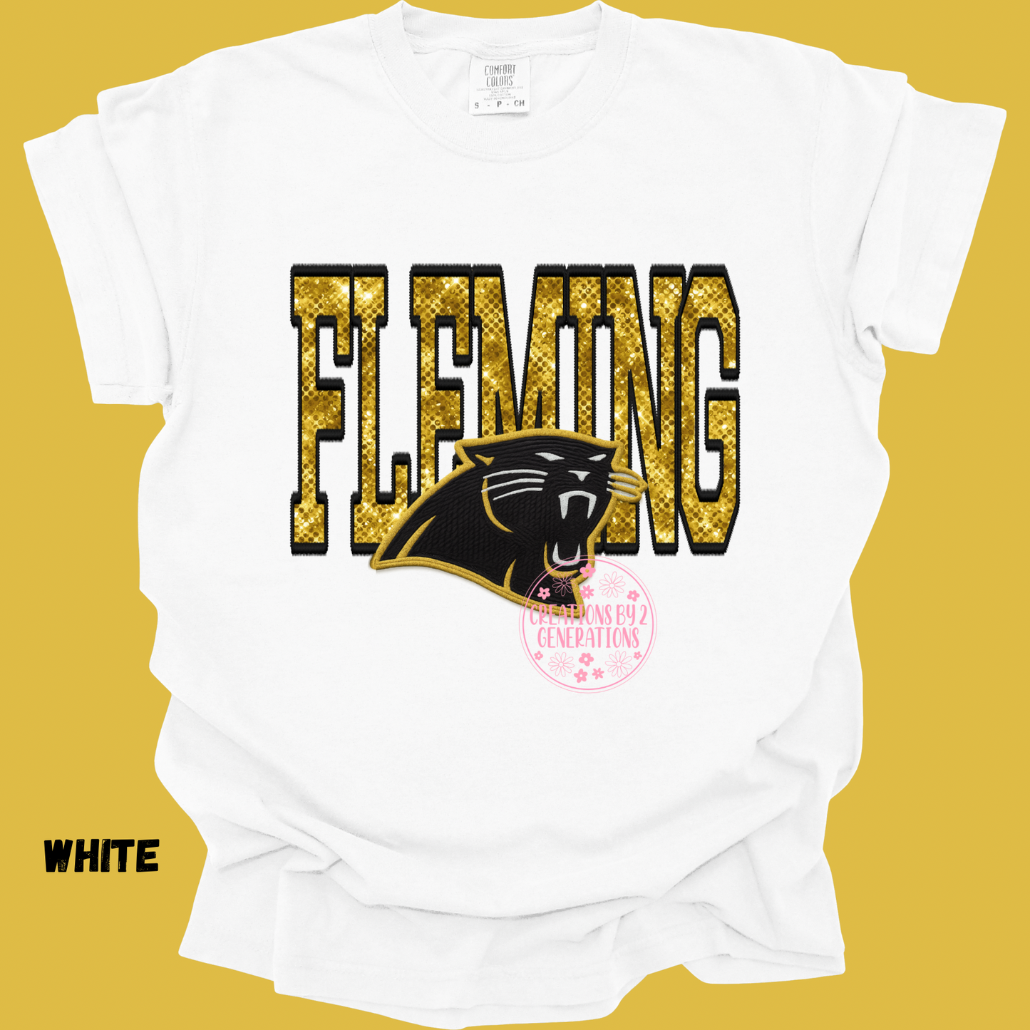 FLEMING FAUX SEQUINS
