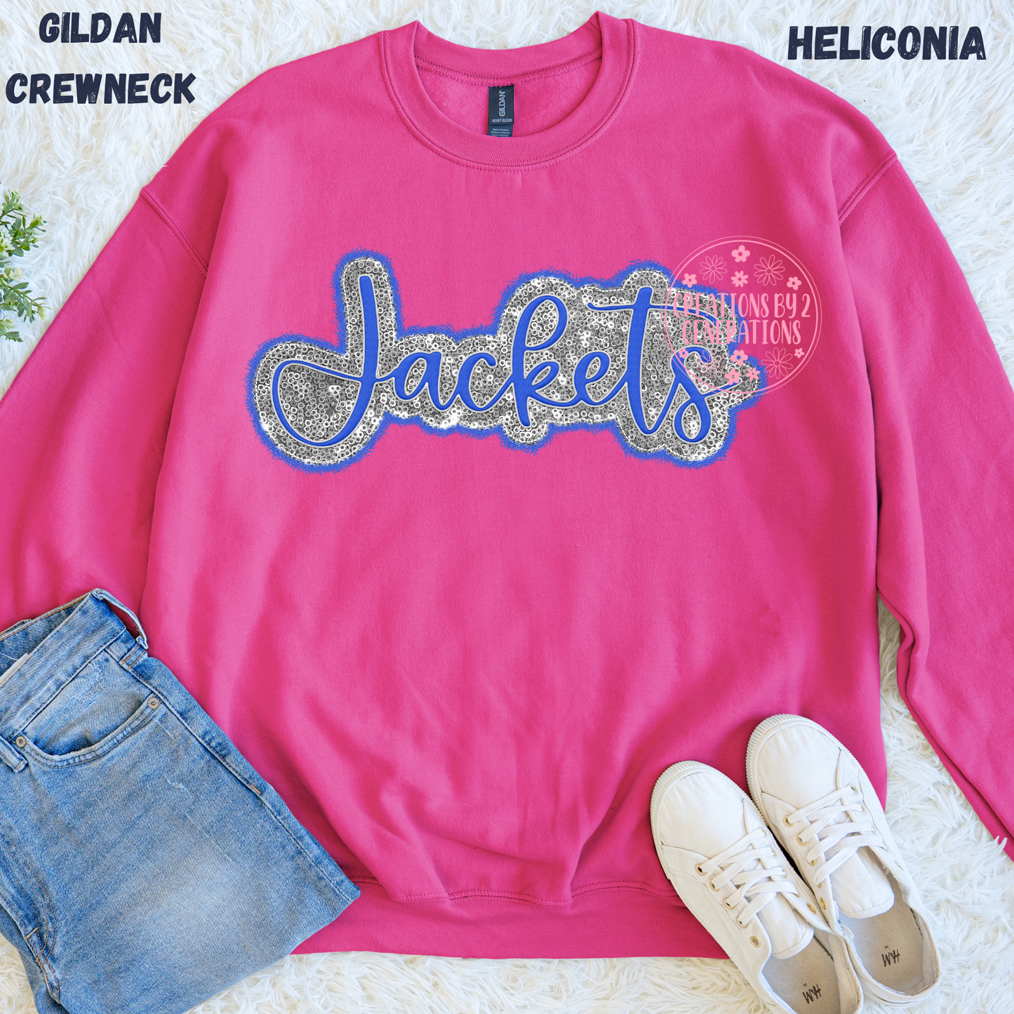 JACKETS FAUX SEQUINS SWEATSHIRT