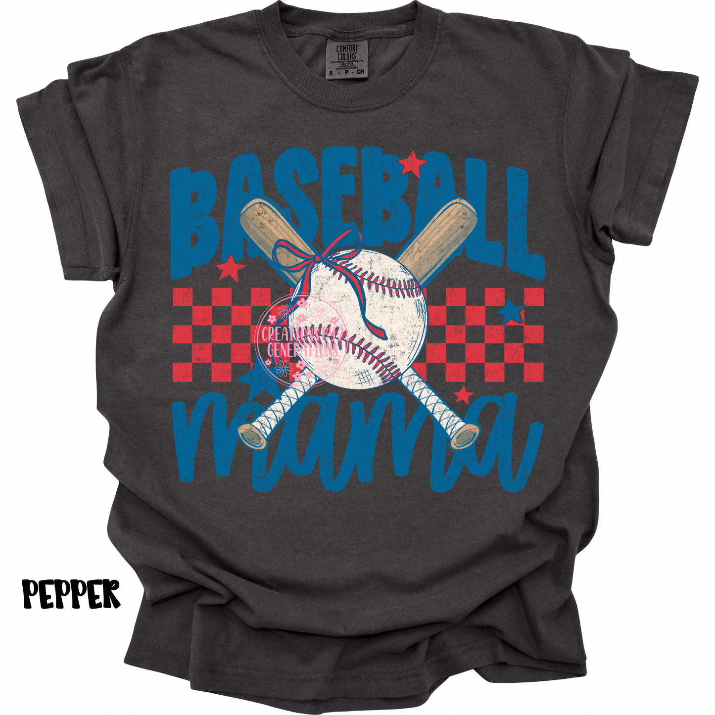 BASEBALL MAMA BLUE/RED PREORDER