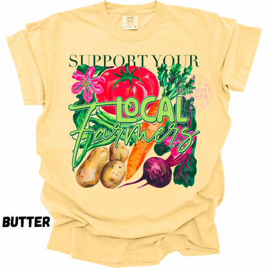 SUPPORT YOUR LOCAL FARMERS VEGETABLES PREORDER